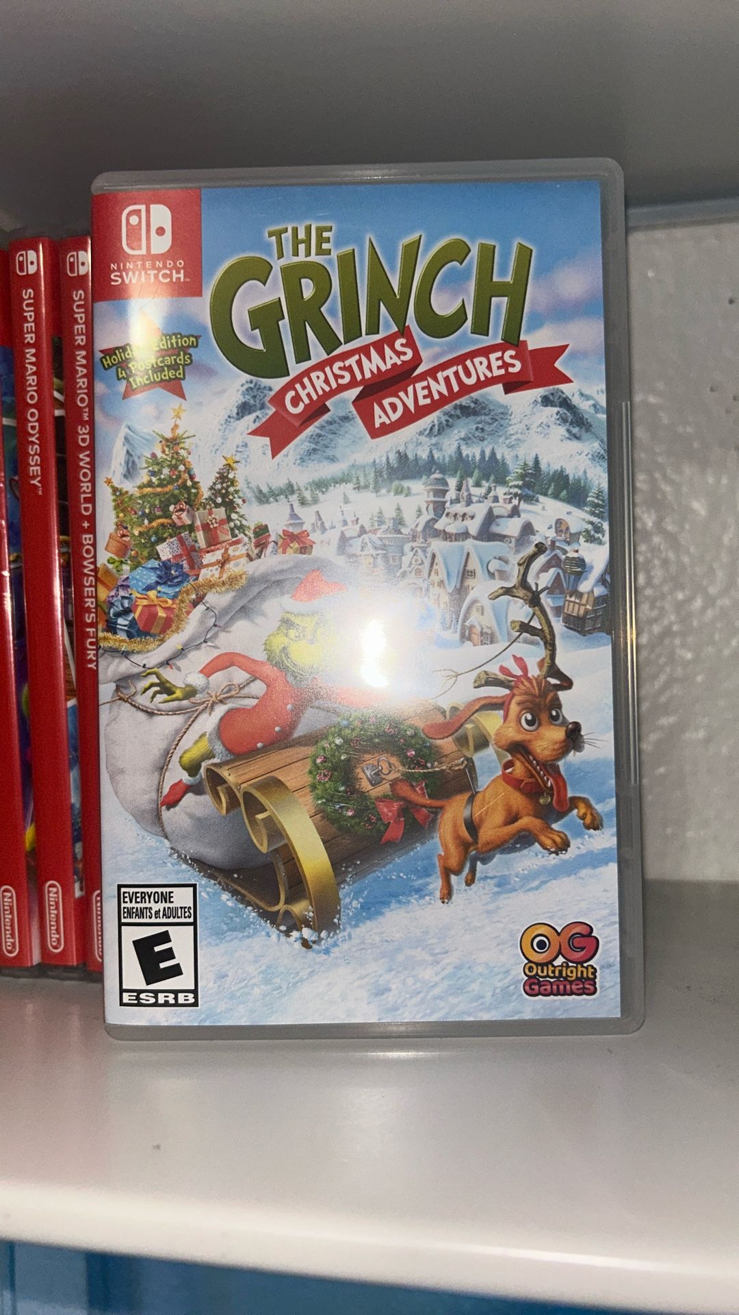 The Grinch Christmas Adventures Video Game For Nintendo Switch