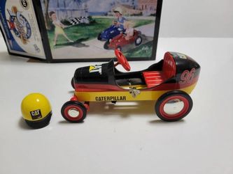 Caterpillar Diecast Peddle Car Bank *VERY RARE*