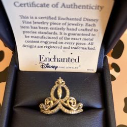 Enchanted Disney size 7 Sterling silver