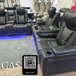 2PC POWER RECLINERS HEAT REST ✅ Delivery available ✅ Financing Options Available!✔️✨️No Credit Needed✔️✨️$0 Or $50 Down Payment✨️