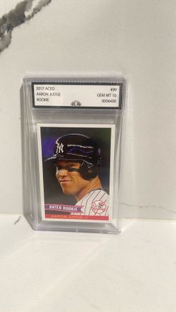 Panini Donruss 2017 Aaron Judge #38 Rated Rookie Yankees MLB Baseball Card