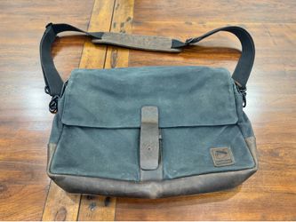 NutSac Satchel 13 waxed canvas messenger bag
