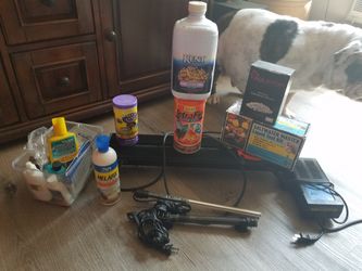 Salt water fish tan products