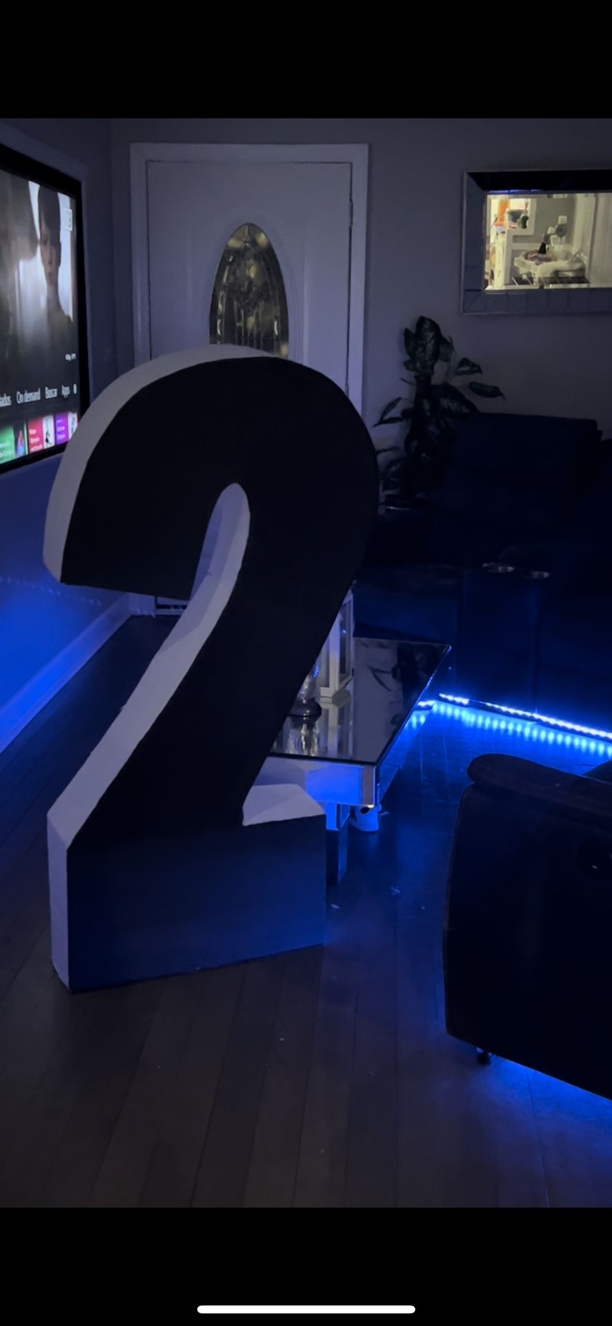 Number 2 For Party Decor