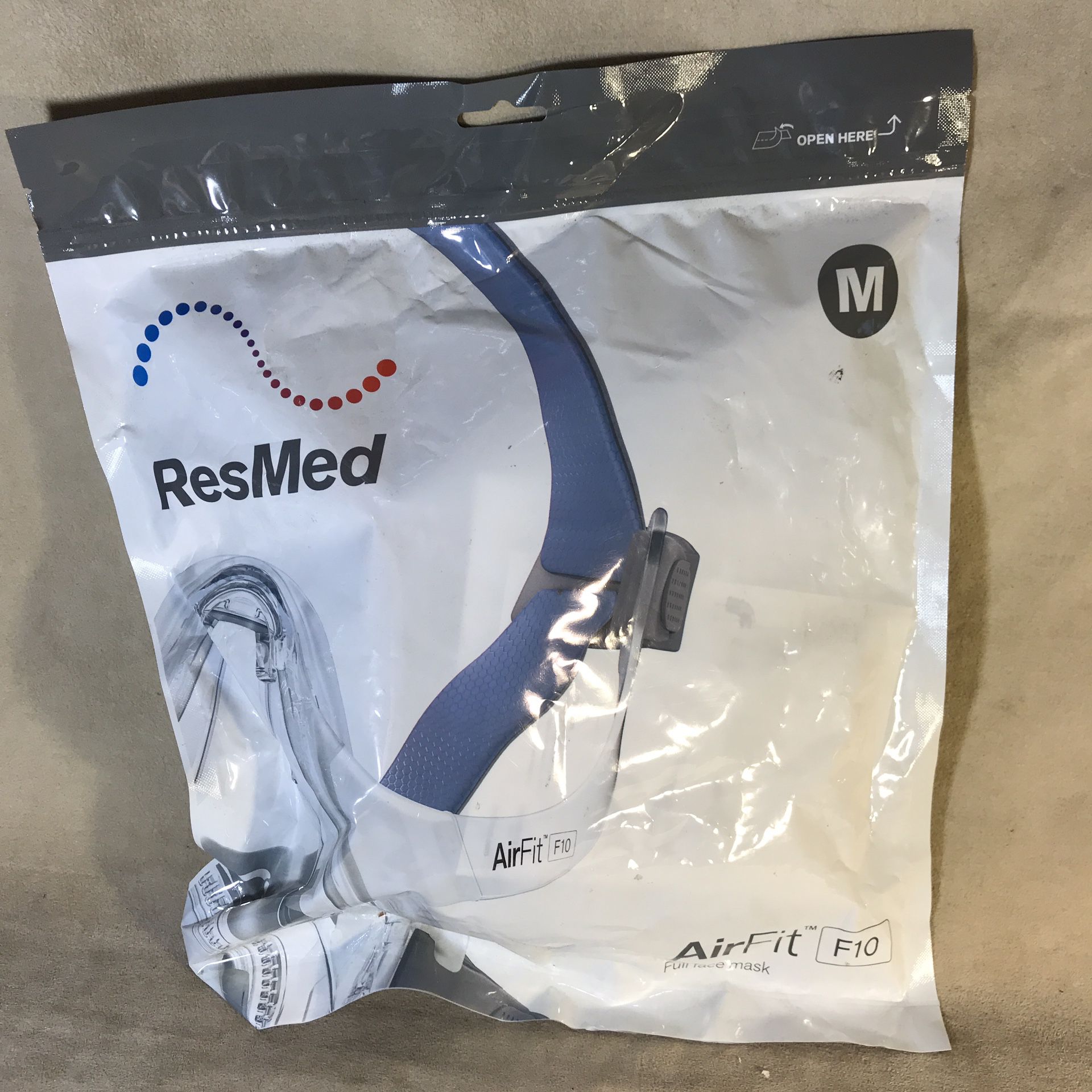 ResMed AirFit F10 Full Face Mask Size Medium 63102