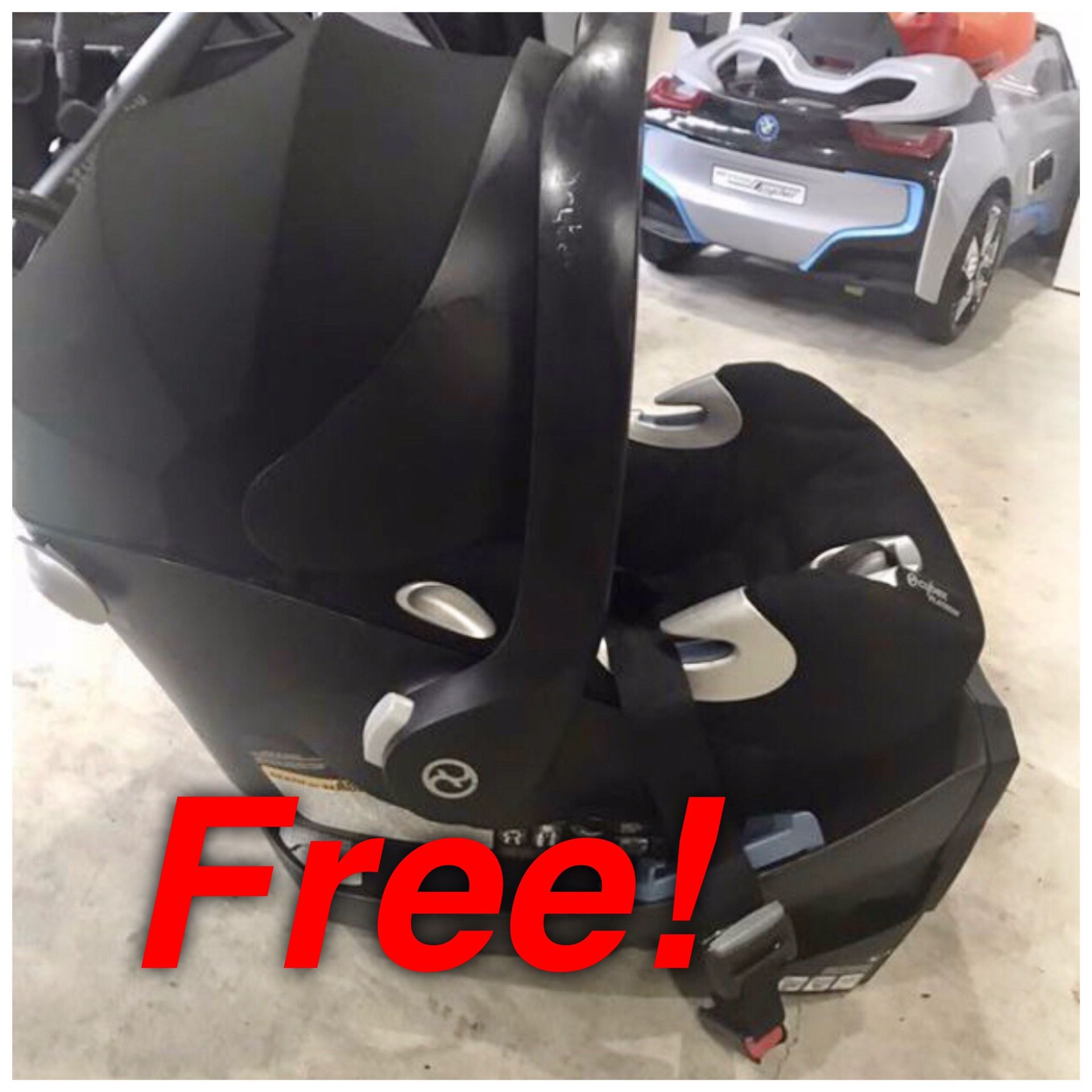 Free!!! Cybex car seat.