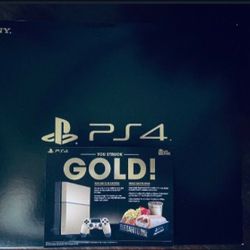 Limited Edition PlayStation 4 "Gold Taco Bell" Edition (RARE)