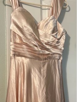 Shimmer glass pink dress