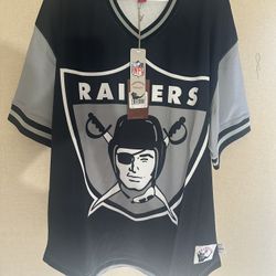 NFL Jumbotron 3.0 Mesh V-Neck Raiders