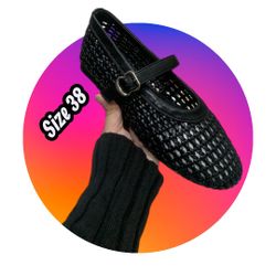 Black Doll Shoes