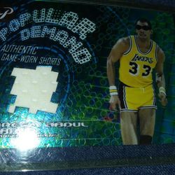 Kareem Abdul Jabbar 7 Card Lot Including G/U