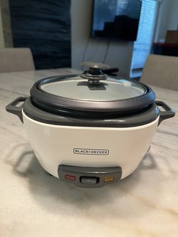 BLACK+DECKER 3-Cup Rice Cooker – Excellent Condition