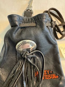 VTG Harley Davidson Leather Pouch