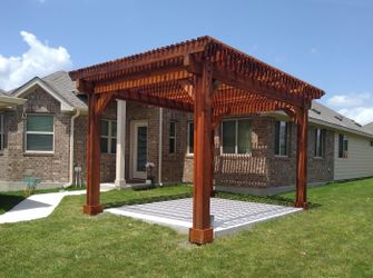 Custom Wood Pergola