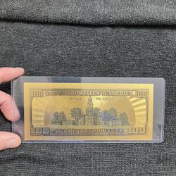 $100  24k Gold Note *