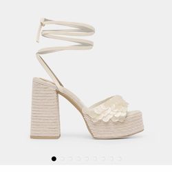 Dolce Vita - Dorothy Confetti Platform Heels – Wrong Size, Selling at a Discount! 👠✨