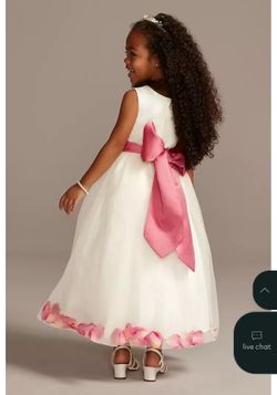 Flower girl dress CLEAN David’s Bridal