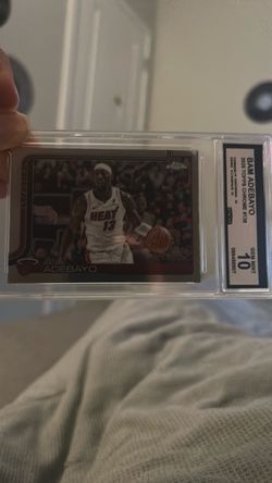Bam Adebayo 2025 Topps Chrome #138 GEM MINT 10