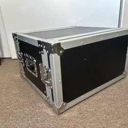 6u Flight Case 19" Wide 14" Deep 