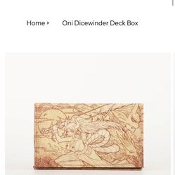 Mana Moon Oni Yamato Deck Box