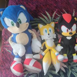 Sonic plushies