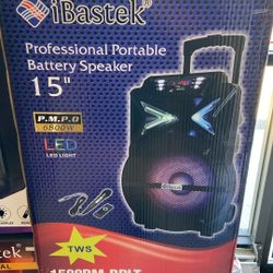 Bluetooth Speaker 15 Inch