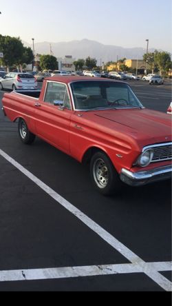 Trade 64 ranchero for harley