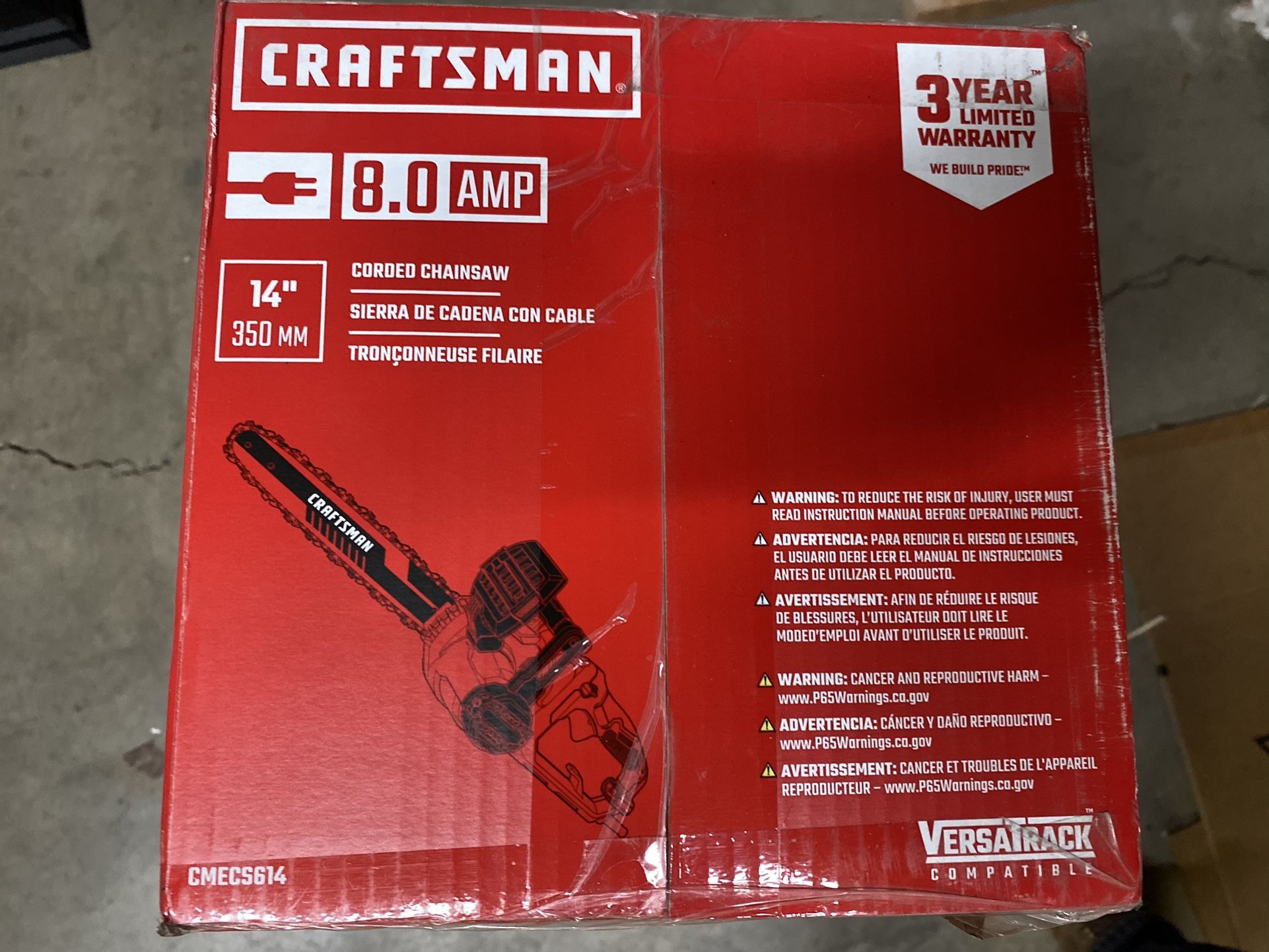 Craftsman Chain Saw Brand New!