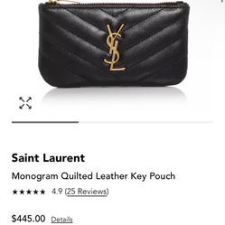 YSL coin pouch 