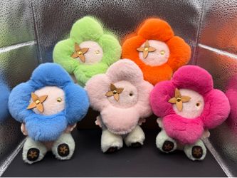 Vivienne Monogram Mascot Plush Keychain Bag Charm