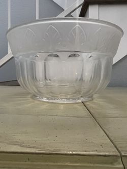Large Crystal Bowl