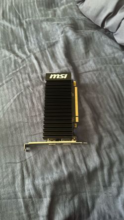1030 GeForce graphics card 2 gigabites v-ram