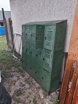 Old school lockers