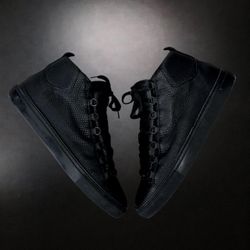 Balenciaga Arena Snakeskin High Tops