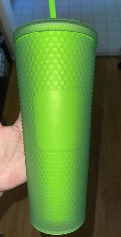 Neon Green Studded Venti Disneyland Tumbler