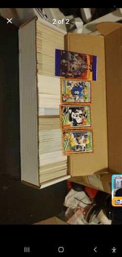 Box full of NLF n MLB