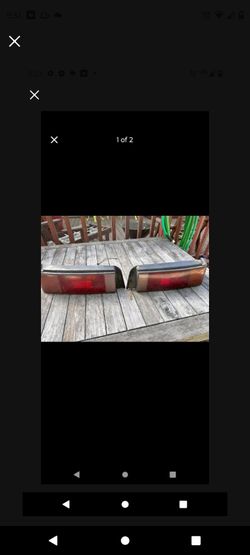 1991 Honda Civic Hatchback Tail Lights