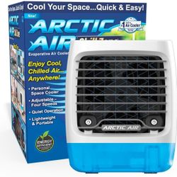 Arctic Air Chill Zone Evaporative Cooler / 4 Adjustable Speeds, 8-Hour Cooling