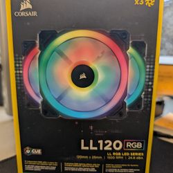 Corsair LL Series Computer Fans With RGB