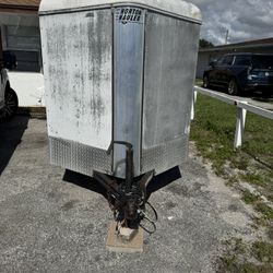 6x12 Enclosed Cargo Trailer - Ramp Door - Ready for Work - Clean Title”