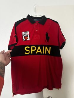 Authentic Polo Ralph Red Spain Polo