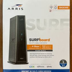 Arris SBG8300 SURFboard Wi-Fi Cable Modem
