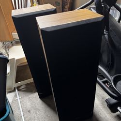 Kenwood JL-505 3-Way Stereo Speakers Floor-Standing Pair