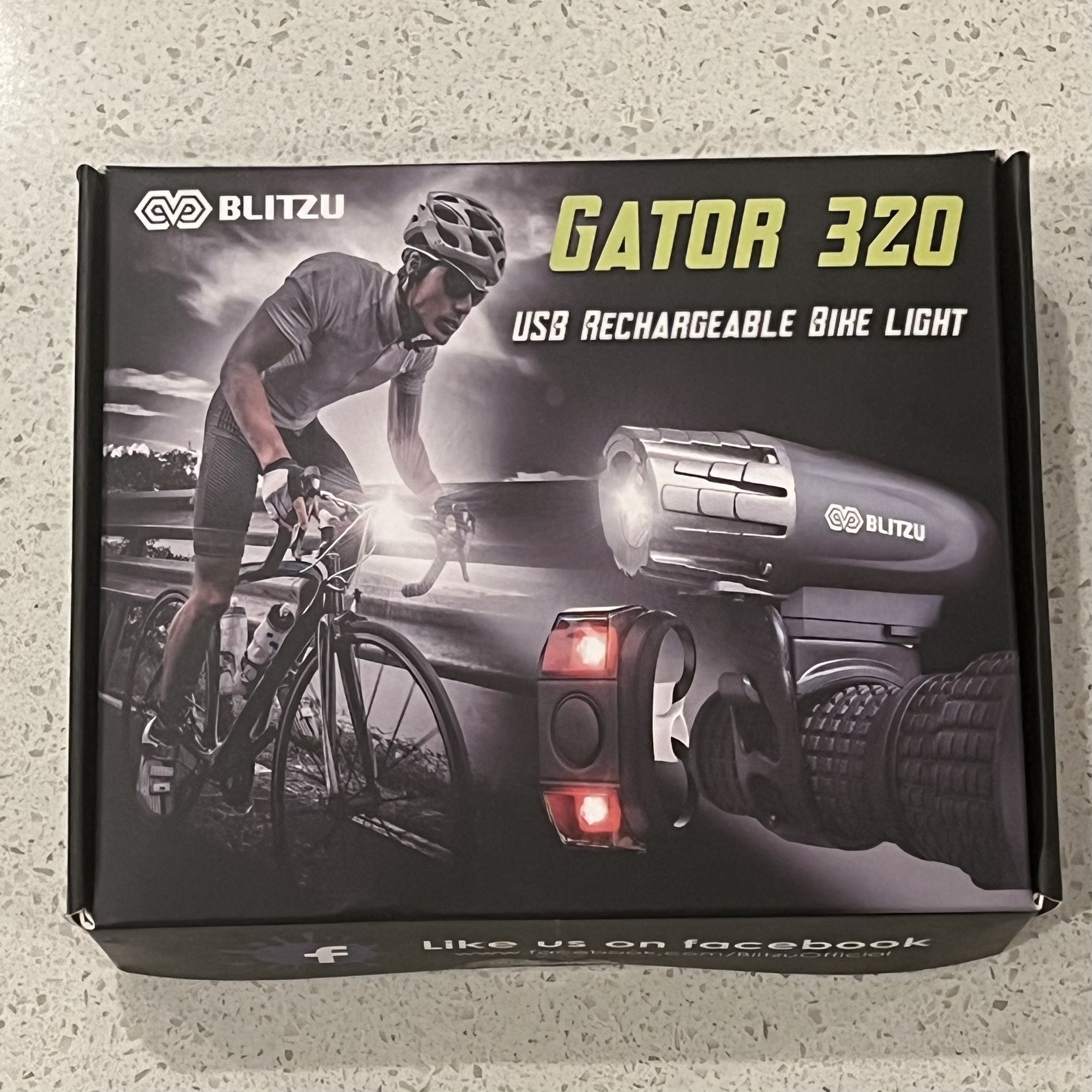 Blitz Bike Light For Front And Rear