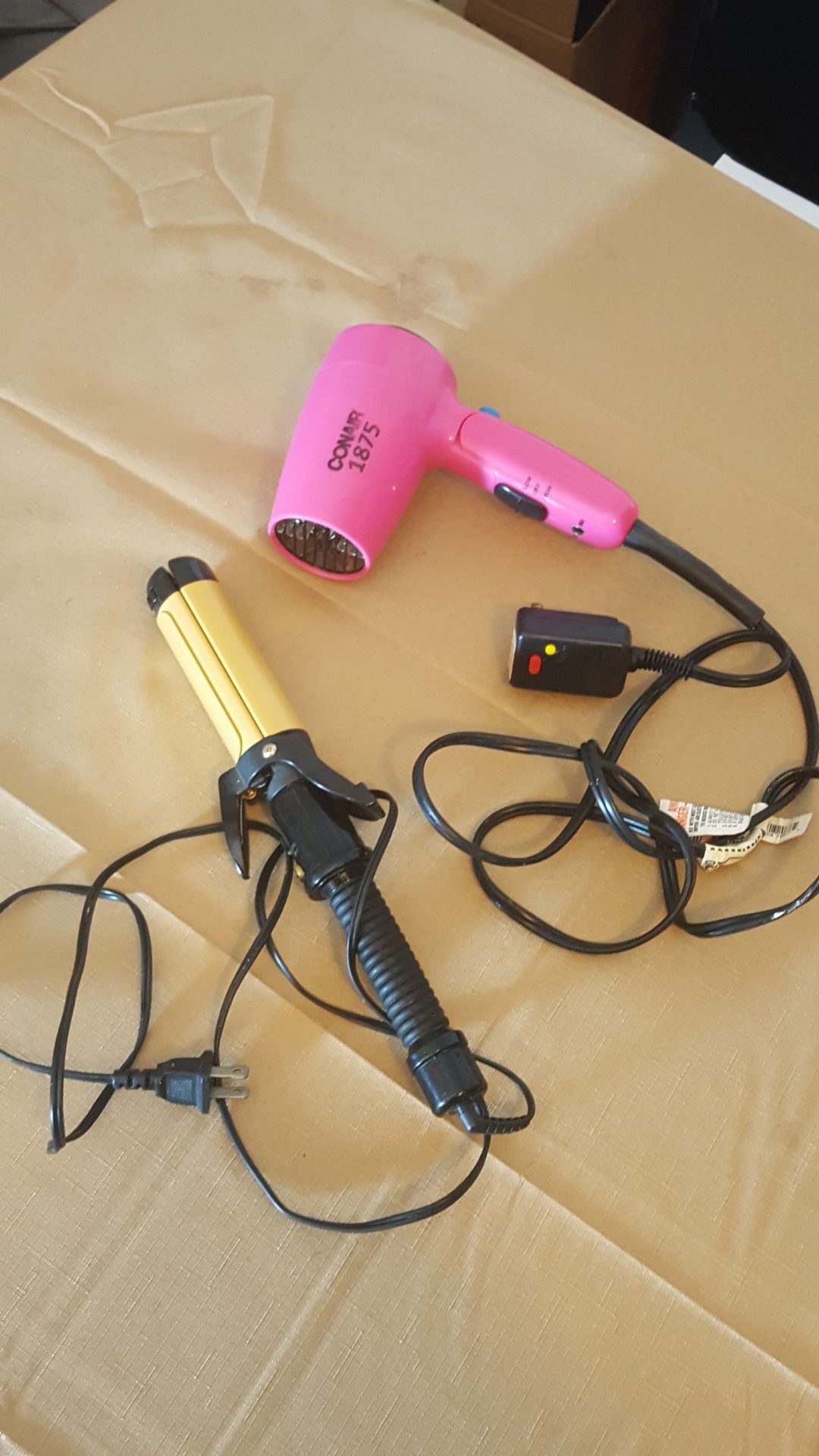 Conair straighter/ curler and dryer