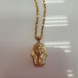 10k Gold Pendant Necklace 14.2g