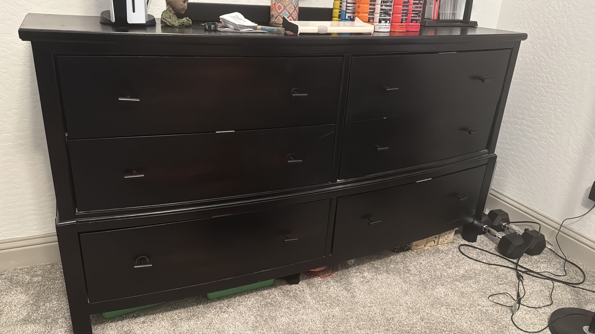 Black Extra Large Dresser!!