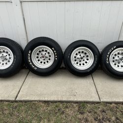 15” Crager Wheels & Staggered Tires