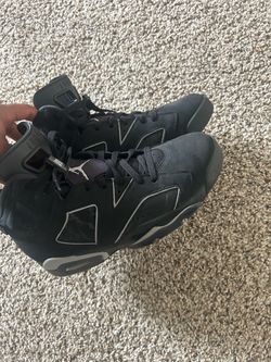 Air Jordan 6 black size 10