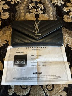 Black Wallet With COA